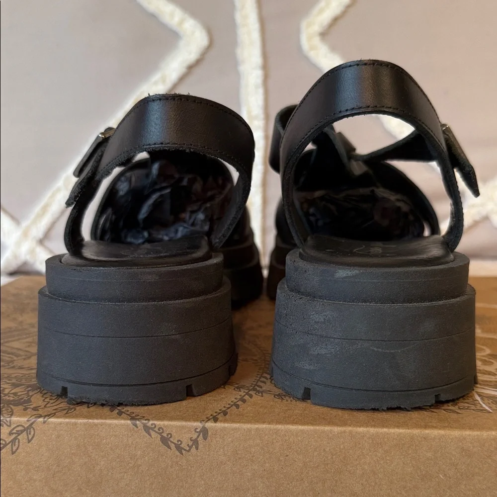 Free People Delaney Fisherman Platform Sandal - Picture 6 of 9